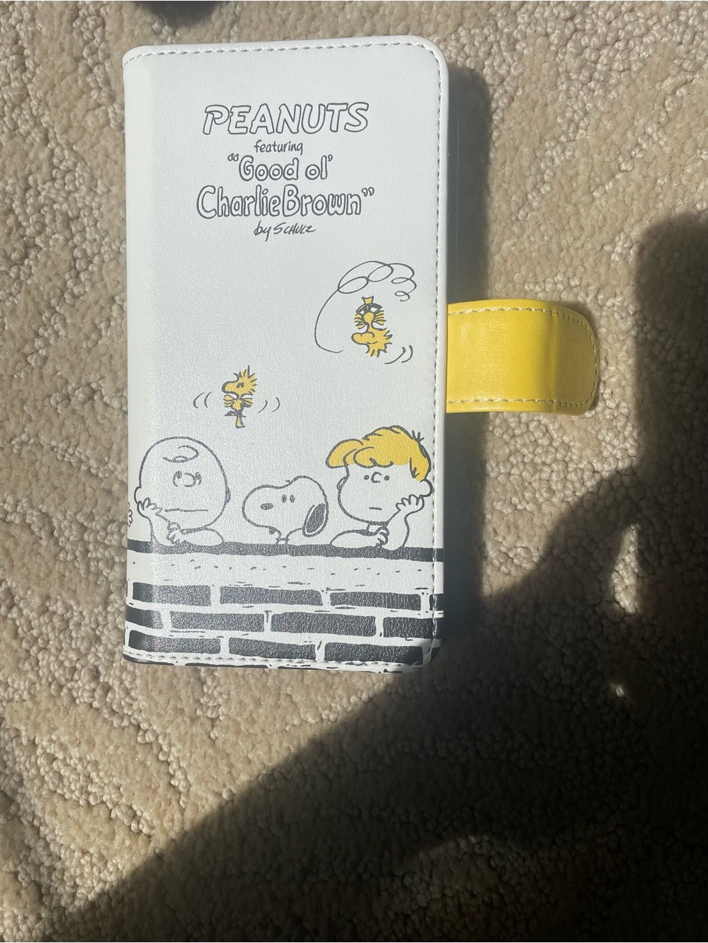 Peanuts "Good Ol' Charlie Brown" Cell Phone case+ wallet combo